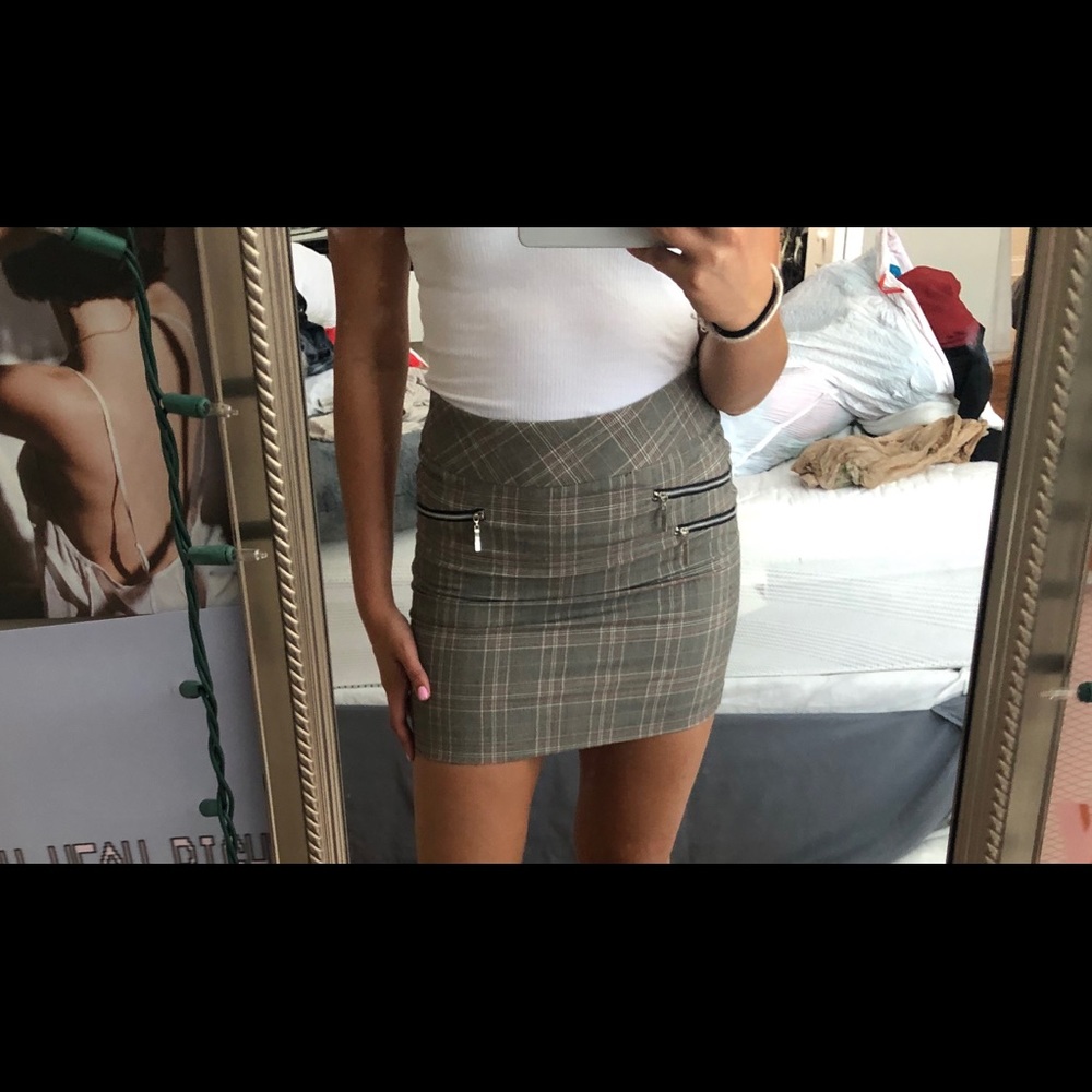 Plaid Skirt